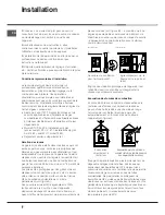 Предварительный просмотр 2 страницы Indesit K3G210 /FR Operating Instructions Manual