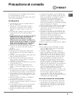 Предварительный просмотр 11 страницы Indesit K3G210 /FR Operating Instructions Manual