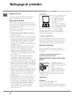 Предварительный просмотр 12 страницы Indesit K3G210 /FR Operating Instructions Manual