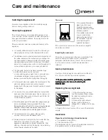 Предварительный просмотр 23 страницы Indesit K3G210 /FR Operating Instructions Manual