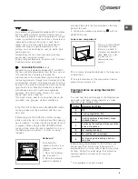 Предварительный просмотр 9 страницы Indesit K3G51 S. A/U Operating Instructions Manual