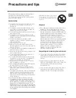 Предварительный просмотр 13 страницы Indesit K3G51 S. A/U Operating Instructions Manual