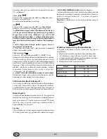 Preview for 22 page of Indesit K3G51S/HU Instructions For Installation And Use Manual