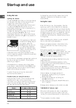 Предварительный просмотр 14 страницы Indesit K3G76/U Operating Instructions Manual