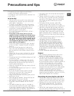 Предварительный просмотр 19 страницы Indesit K6C10/R Operating Instructions Manual