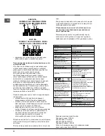 Preview for 22 page of Indesit K6C10/R Operating Instructions Manual