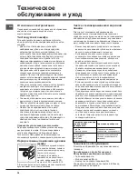 Предварительный просмотр 28 страницы Indesit K6C10/R Operating Instructions Manual