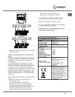 Предварительный просмотр 49 страницы Indesit K6C10/R Operating Instructions Manual