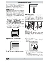 Preview for 4 page of Indesit K6C7/NO Installation And Use Manual