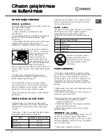 Preview for 8 page of Indesit K6G40S / T S Operating Instructions Manual