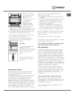 Preview for 17 page of Indesit K6G40S / T S Operating Instructions Manual