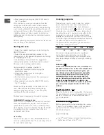 Preview for 22 page of Indesit K6G40S / T S Operating Instructions Manual