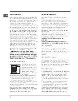 Предварительный просмотр 5 страницы Indesit KD3G2/G Operating Instructions Manual