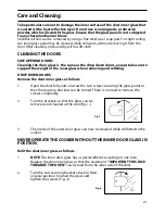 Предварительный просмотр 21 страницы Indesit KD641E Instructions For Installation And Use Manual