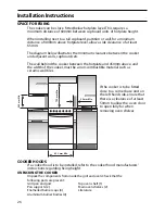 Предварительный просмотр 26 страницы Indesit KD641E Instructions For Installation And Use Manual