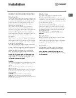 Preview for 3 page of Indesit KD6C35 Operating Instructions Manual