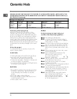 Preview for 10 page of Indesit KD6C35 Operating Instructions Manual