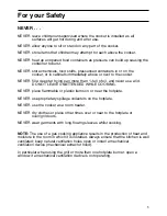 Preview for 5 page of Indesit KD6G25X Instructions For Installation And Use Manual