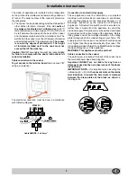 Предварительный просмотр 3 страницы Indesit KG 6044 WV/G Instructions For Installation And Use Manual