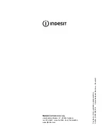 Предварительный просмотр 8 страницы Indesit KG 6044 WV/G Instructions For Installation And Use Manual