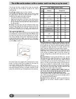 Preview for 8 page of Indesit KG 6407 BG/G Instructions For Installation And Use Manual