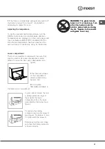 Preview for 21 page of Indesit KN1G20S Operating Instructions Manual