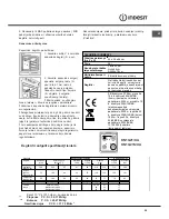 Предварительный просмотр 39 страницы Indesit KN1G21/UA Operating Instructions Manual