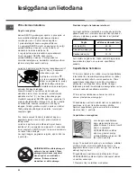 Предварительный просмотр 52 страницы Indesit KN1G21/UA Operating Instructions Manual