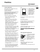 Предварительный просмотр 67 страницы Indesit KN1G21/UA Operating Instructions Manual