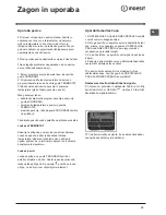 Preview for 45 page of Indesit KN3C62A Operating Instructions Manual