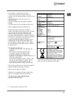 Preview for 53 page of Indesit KN3C62A Operating Instructions Manual