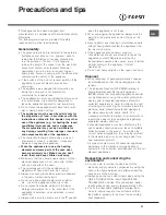 Предварительный просмотр 21 страницы Indesit KN3E6 A/FR Operating Instructions Manual