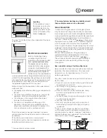 Preview for 11 page of Indesit KN3G21S/EU S Operating Instructions Manual