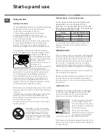 Preview for 14 page of Indesit KN3G21S/EU S Operating Instructions Manual