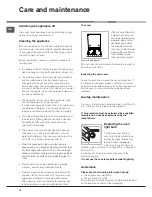 Preview for 18 page of Indesit KN3G21S/EU S Operating Instructions Manual