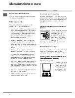 Предварительный просмотр 12 страницы Indesit KN3G21S/I Operating Instructions Manual