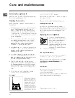 Предварительный просмотр 14 страницы Indesit KN3G61SA/CZ Operating Instructions Manual