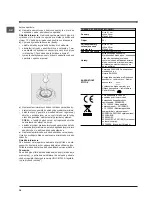 Предварительный просмотр 38 страницы Indesit KN3G61SA/CZ Operating Instructions Manual