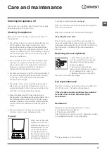 Предварительный просмотр 13 страницы Indesit KN3G61SA/UA Operating Instructions Manual