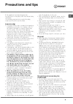 Preview for 23 page of Indesit KN3T62SA/NL Operating Instructions Manual