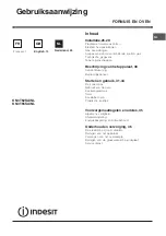 Preview for 25 page of Indesit KN3T62SA/NL Operating Instructions Manual