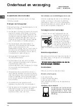 Preview for 36 page of Indesit KN3T62SA/NL Operating Instructions Manual