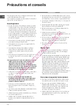 Предварительный просмотр 10 страницы Indesit KN6C61A/FR Operating Instructions Manual