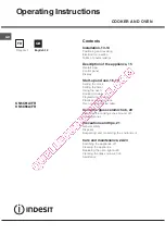 Предварительный просмотр 12 страницы Indesit KN6C61A/FR Operating Instructions Manual