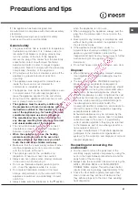 Предварительный просмотр 21 страницы Indesit KN6C61A/FR Operating Instructions Manual