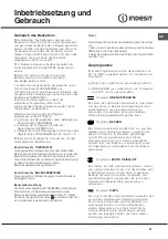 Preview for 58 page of Indesit KN6C61A/NL S Operating Instructions Manual