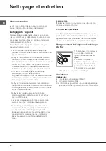 Preview for 10 page of Indesit KN6E61A/FR Operating Instructions Manual