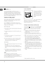 Preview for 14 page of Indesit KN6E61A/FR Operating Instructions Manual