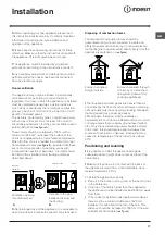 Preview for 17 page of Indesit KN6G210S/I Operating Instructions Manual