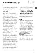 Preview for 25 page of Indesit KN6G210S/I Operating Instructions Manual